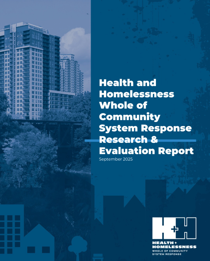 Highlights from the first report on the Health and Homelessness Whole of Community System Response