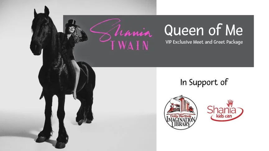Shania Twain Meet &amp; Greet Package Raffle