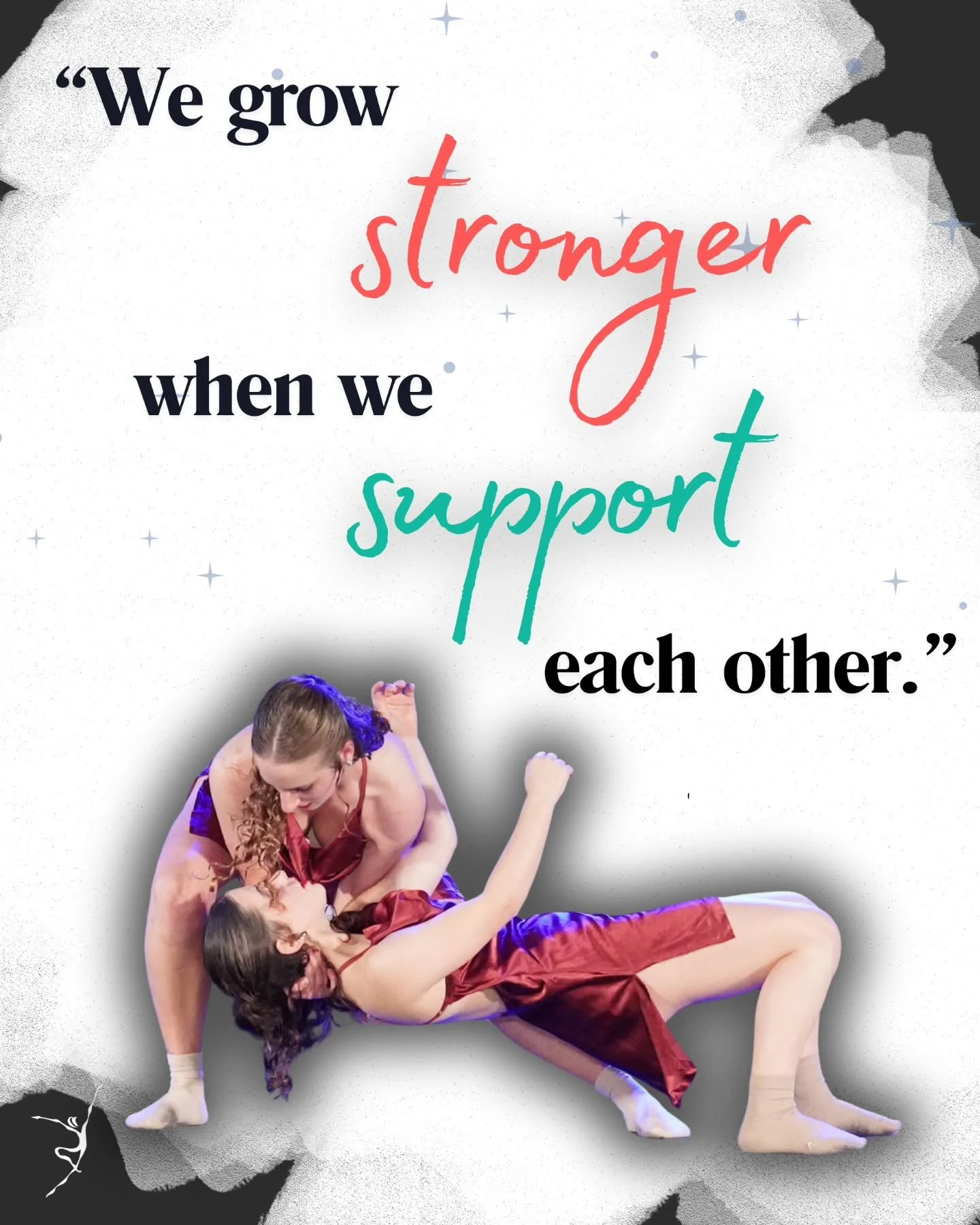 🤍 "We grow stronger when we support each other." 🤍

Dance is more than movement - it&rsquo;s trust, connection, and lifting each other up. 💫 Whether it&rsquo;s a catch, a helping hand, or words of encouragement, the strength we build tog
