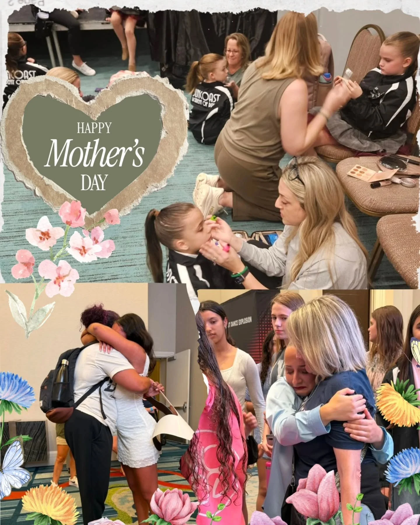 From first competition makeup and ponytails&hellip;
to final solo hugs and happy tears 💖

A dance mom&rsquo;s love is there through every step, every stage, and every season.

Whether they&rsquo;re helping tiny dancers get ready for their very first