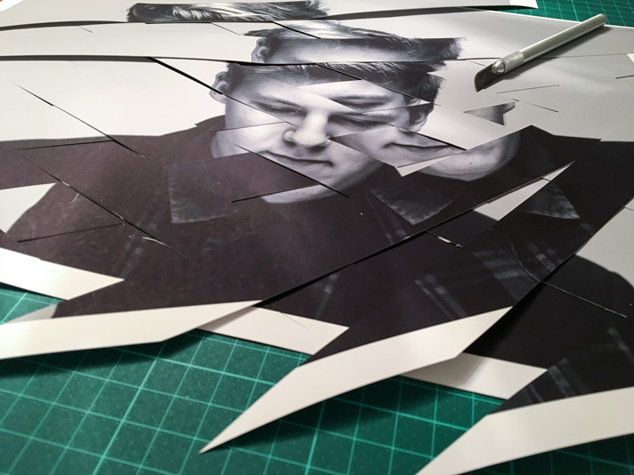  photo collage in making 