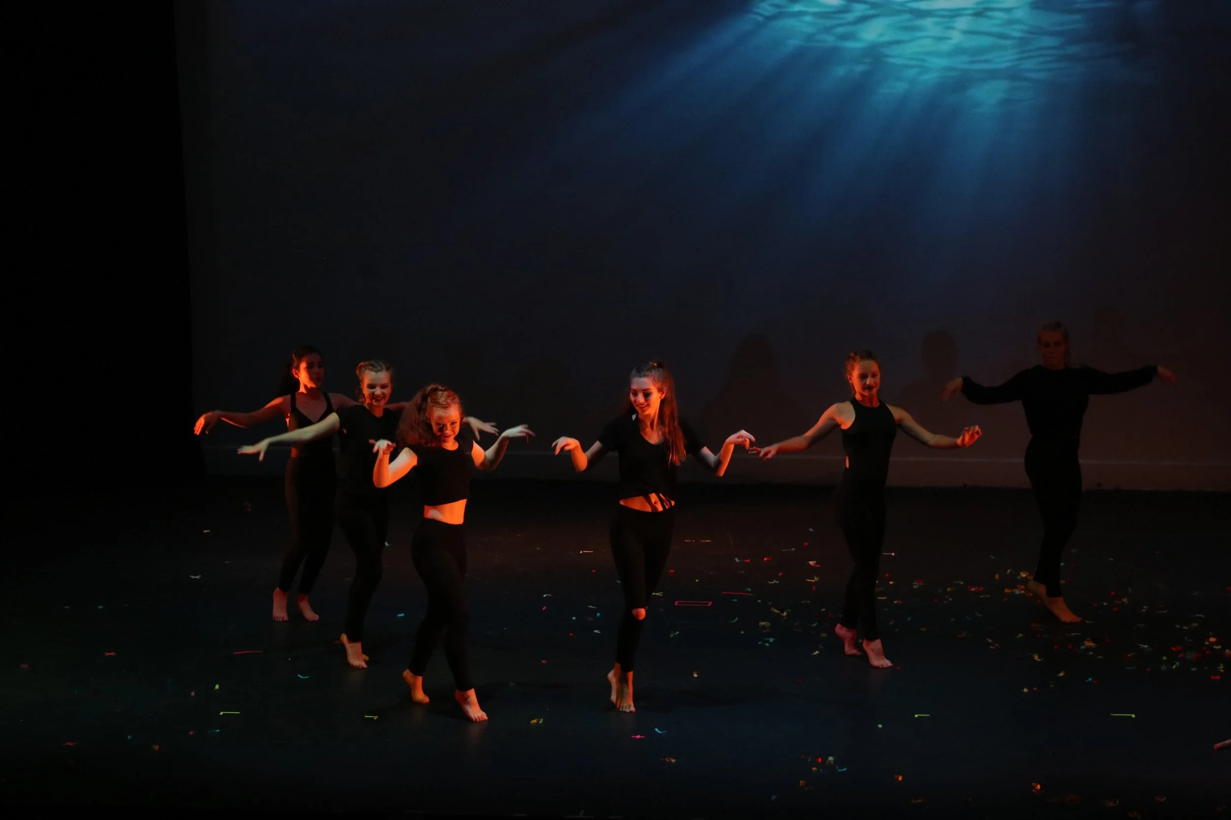 The dancers of Northern Lights Dance Arts.
