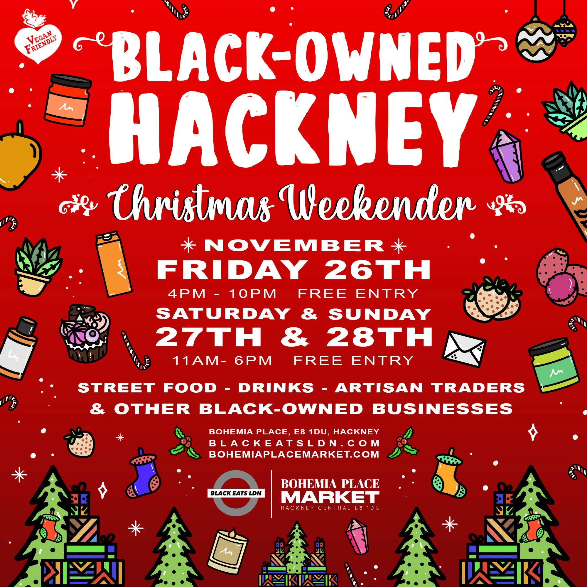 Black Owned Christmas Market — Bohemia Place Market