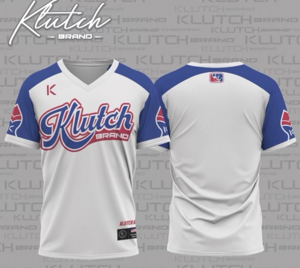 Rwb Klutch retro braves throwback jersey — Klutch Brand