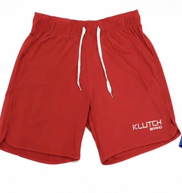 7" Red Klutch Shorts