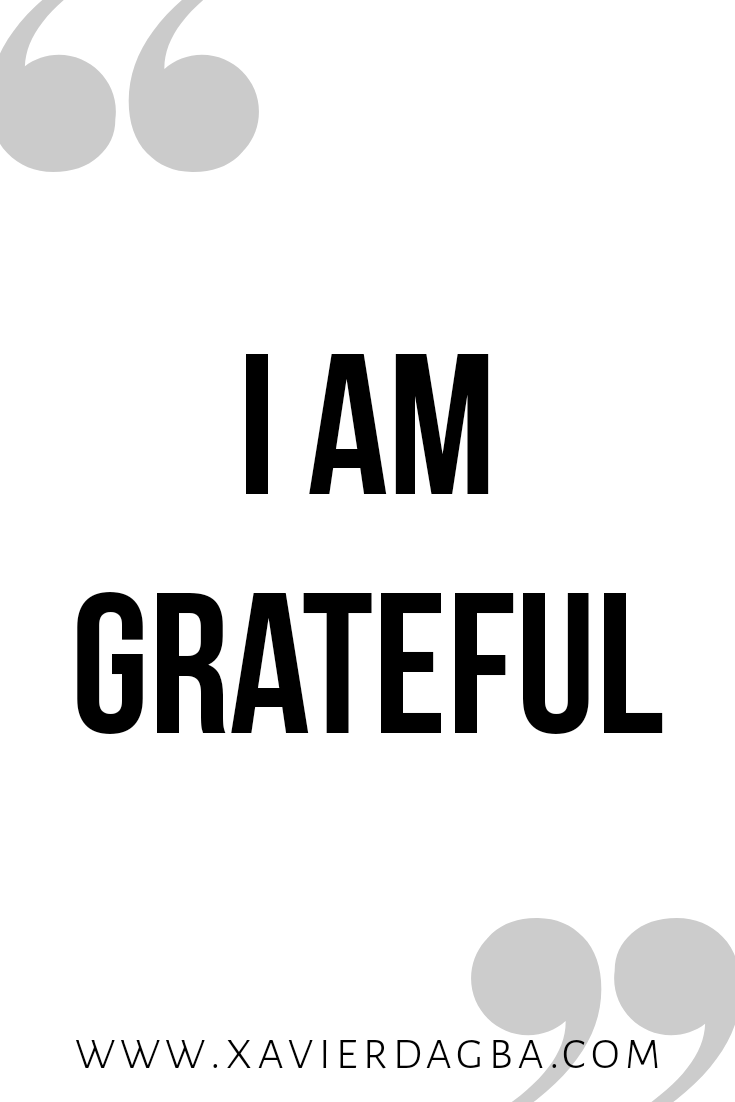 I am grateful affirmation | motivational &amp; inspirational quote