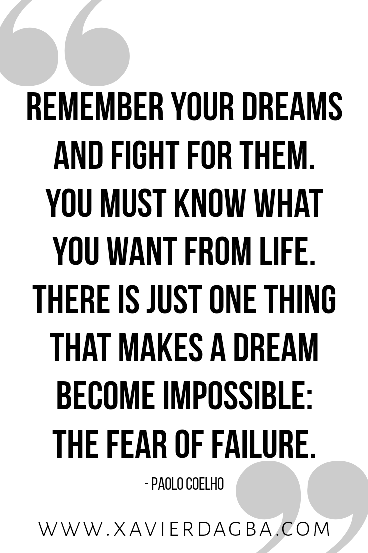 Make It OK To Fail If You Want To Succeed Xavier Dagba
