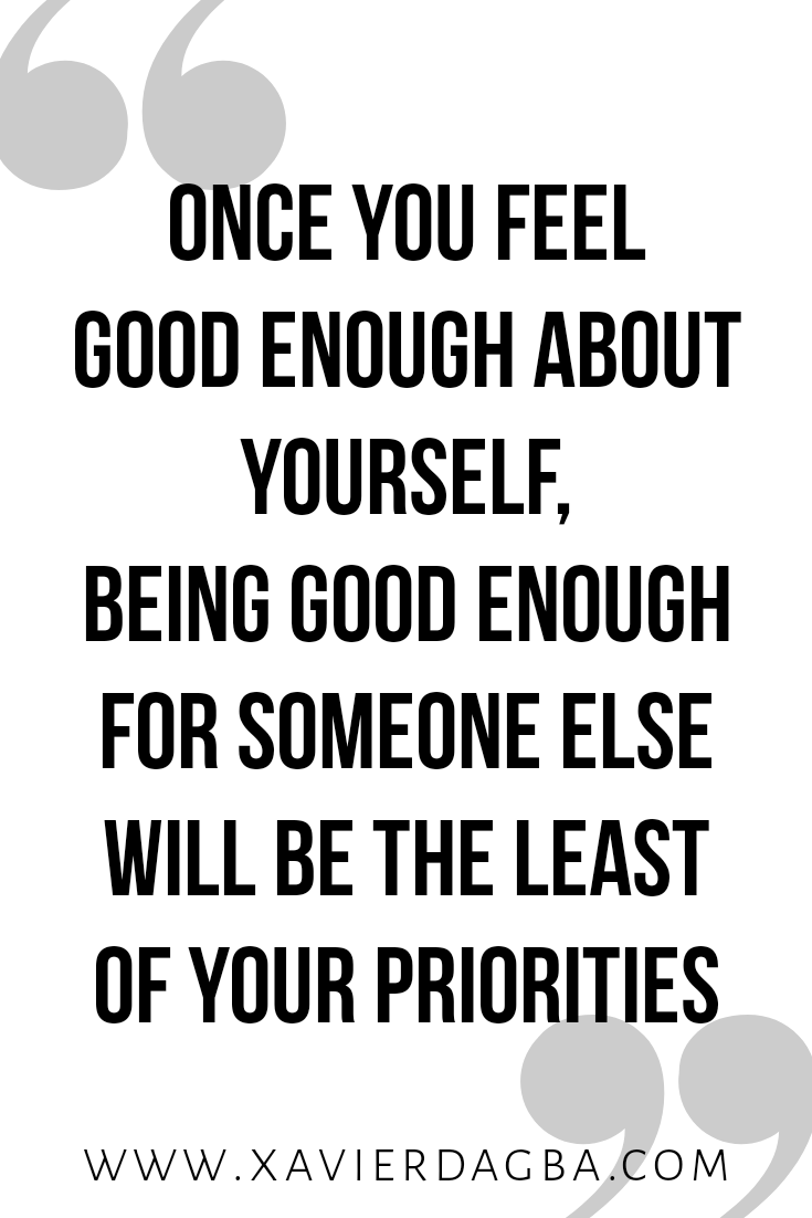 You are good enough, quote, motivation, inspiration