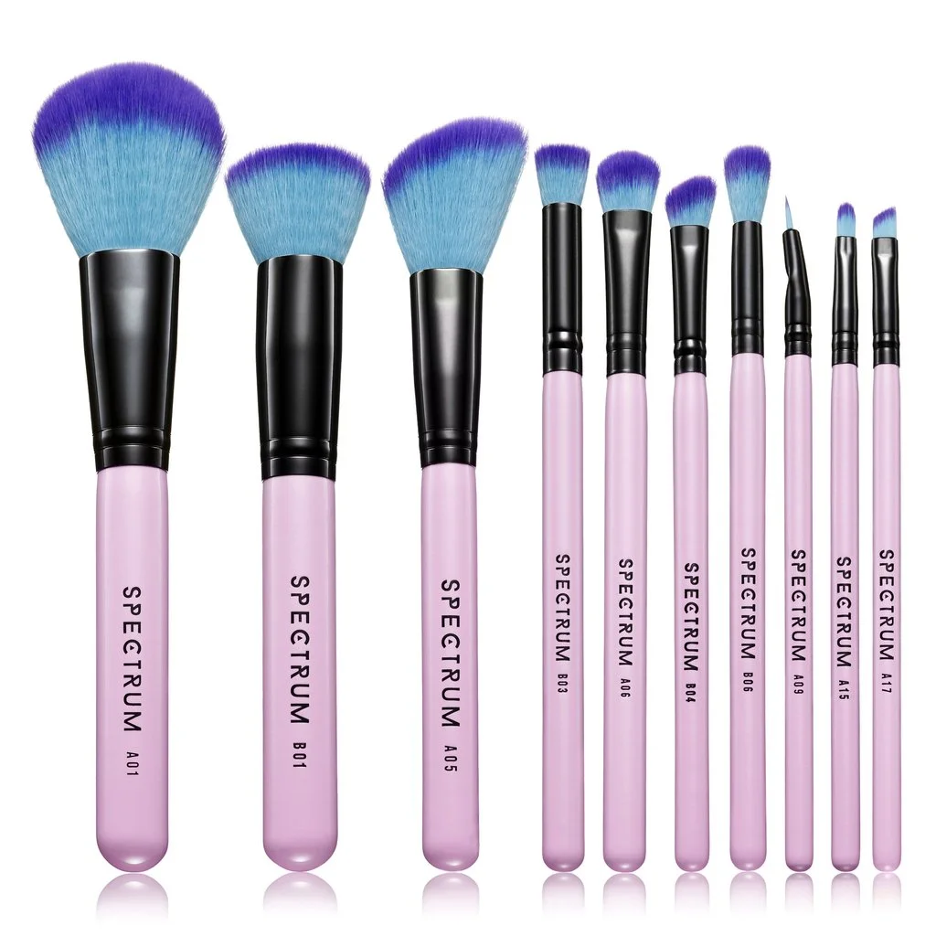 Spectrum 10 Piece Essential Set - Best Makeup Brushes And Sets