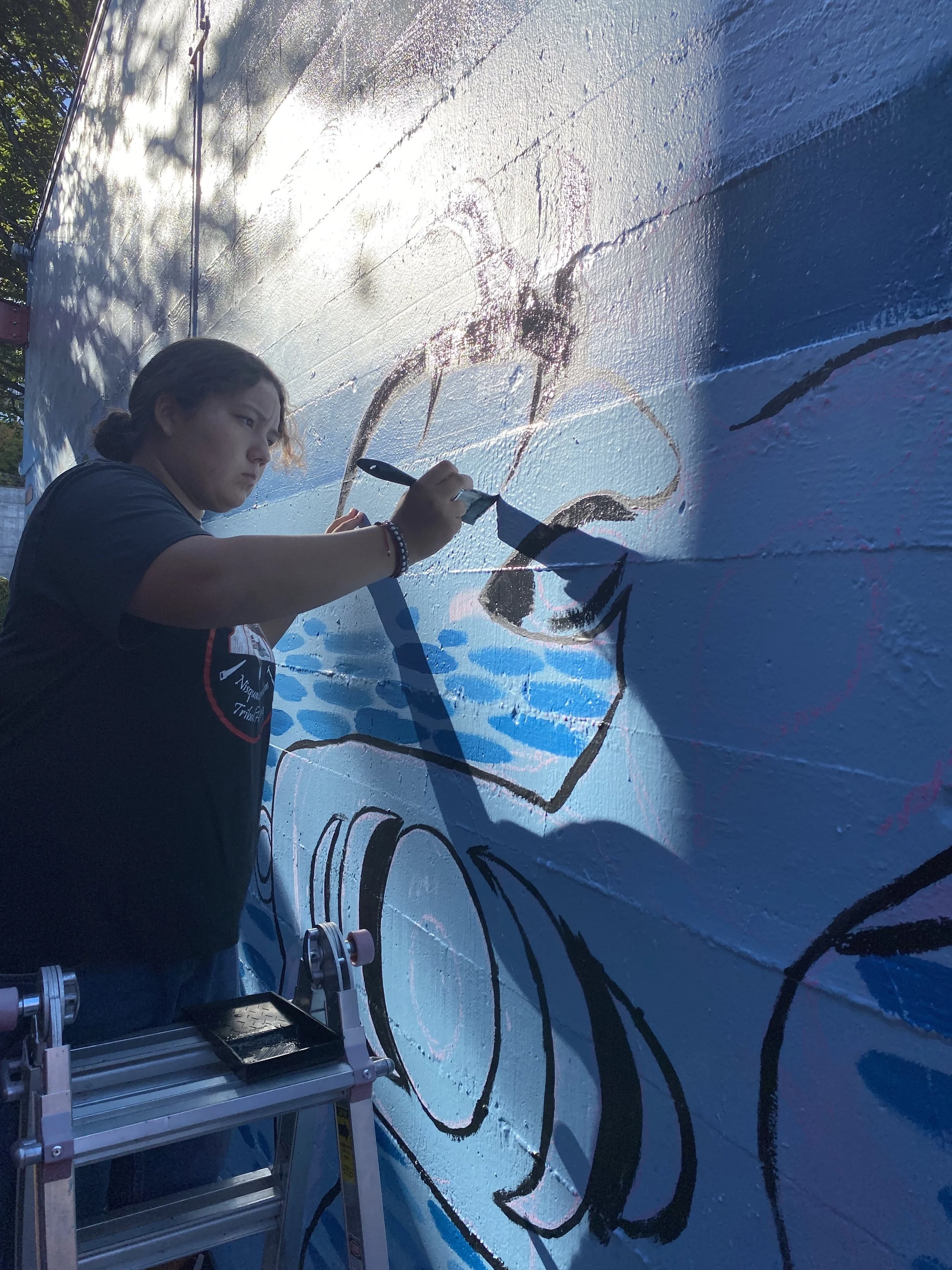 First Friday: Live Mural Painting Demonstration with Artists with Ecology