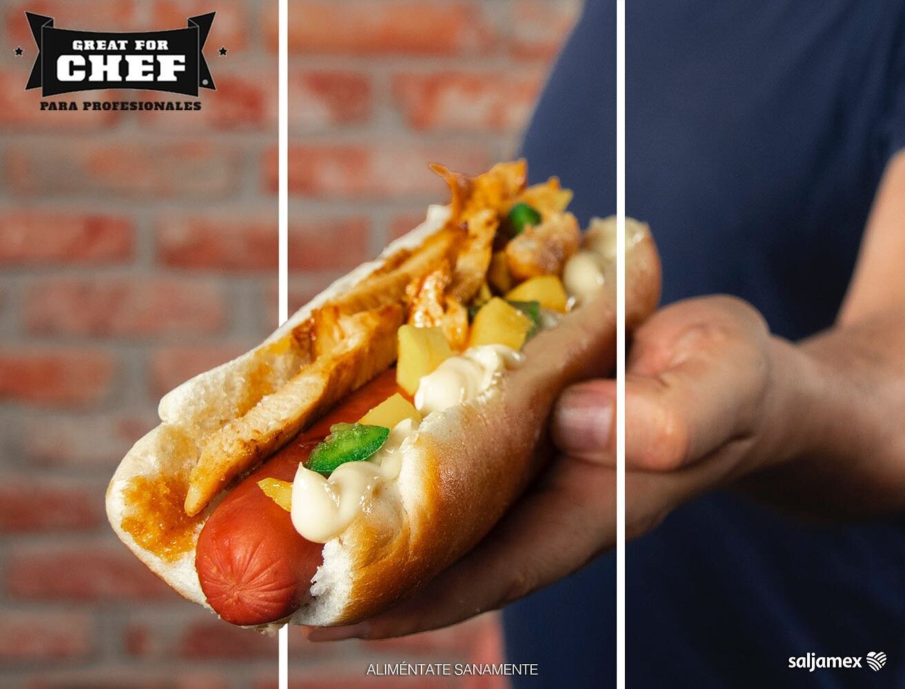 Salchicha Jumbo Great For Chef: Ni siquiera cabe en la foto. 
Disponible en Sam&rsquo;s Club
www.greatforchef.com
#hotdog #hotdogs #hotdogs🌭 #salchichajumbo #greatforchef