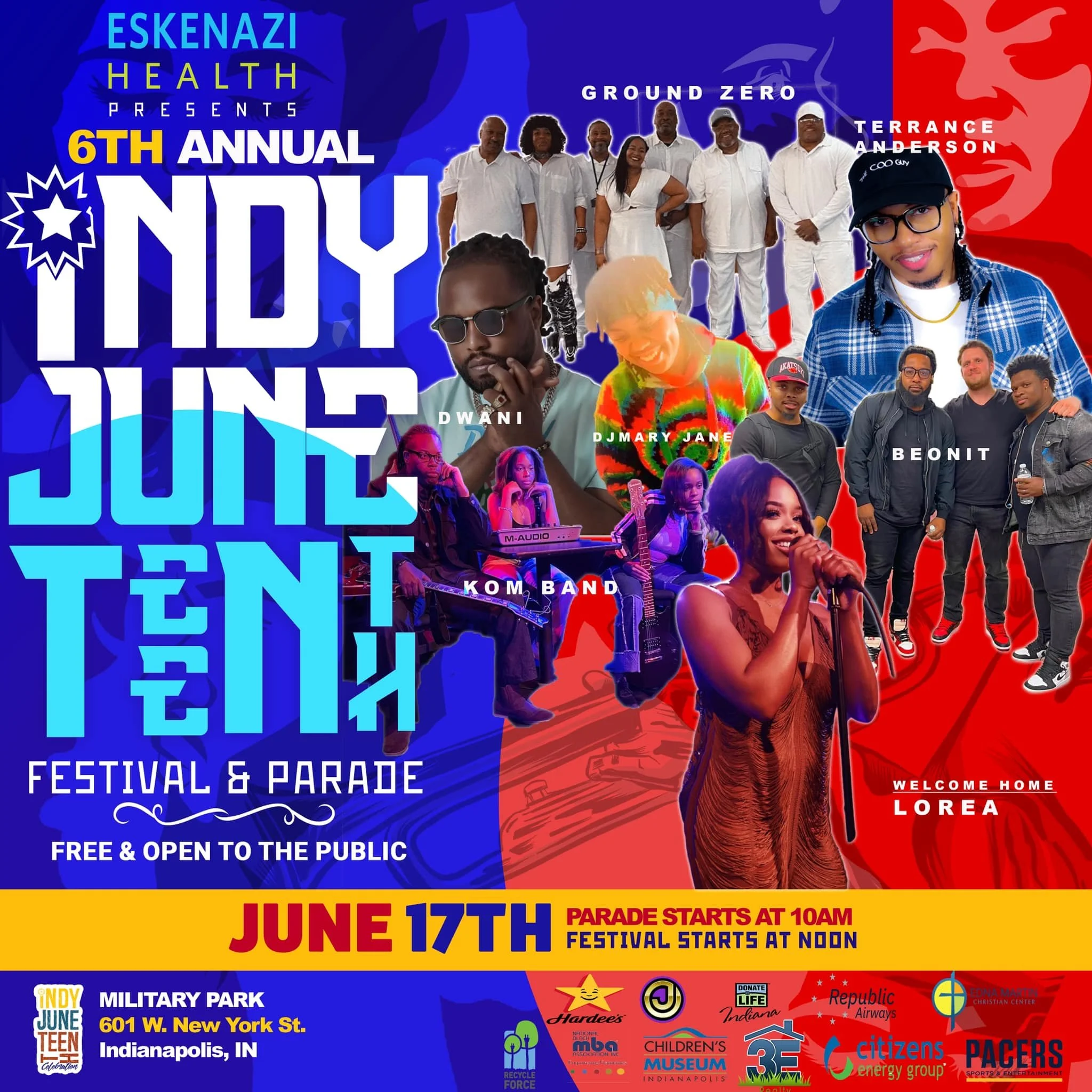 Indy Juneteenth Parade &amp; Festival
