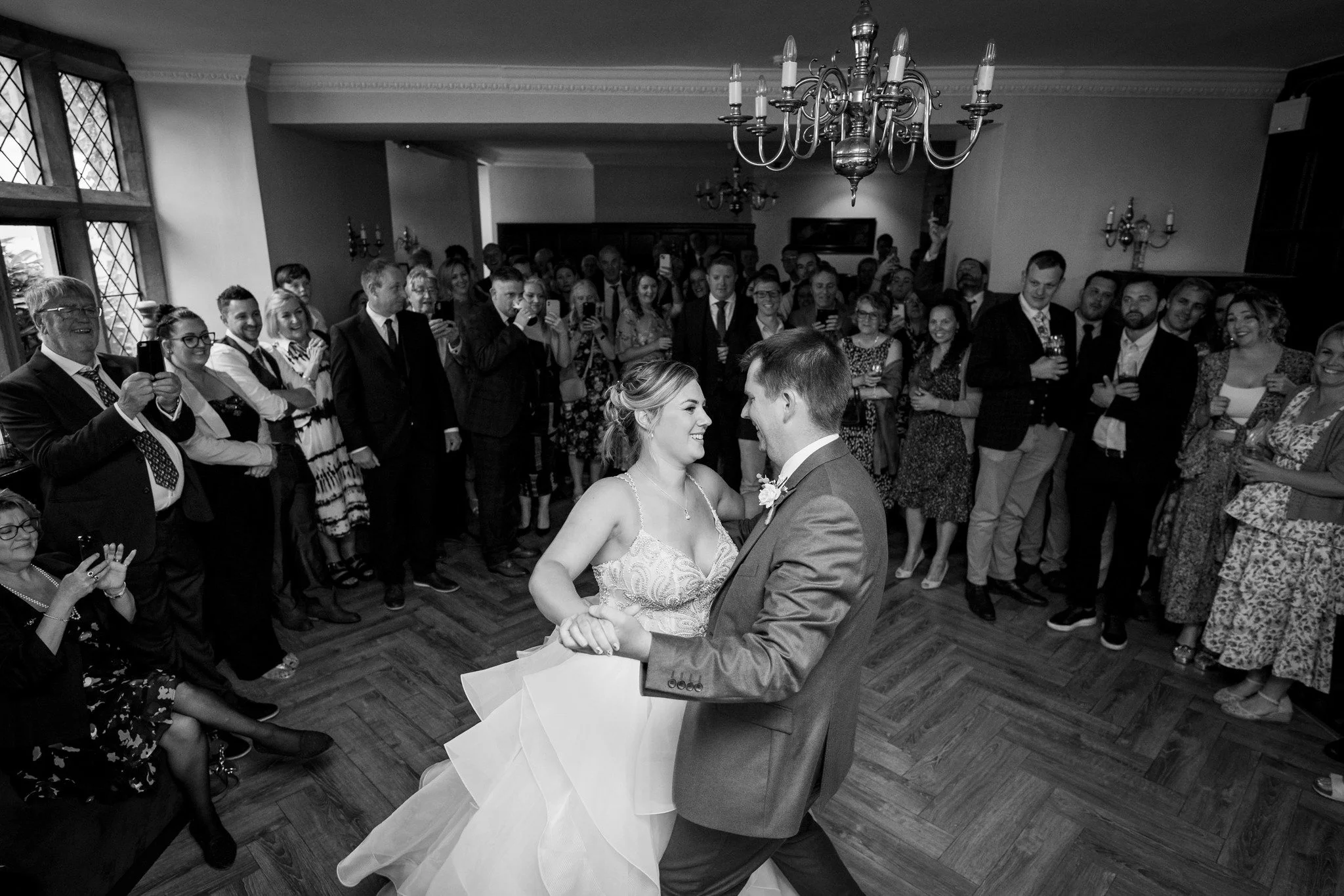 First dances aren&rsquo;t performances &mdash; they&rsquo;re moments.
Nerves, laughter, tight grips, spinning dresses, packed dancefloors and the quiet seconds in between.
This is the part of the day where it stops being a schedule and starts being a