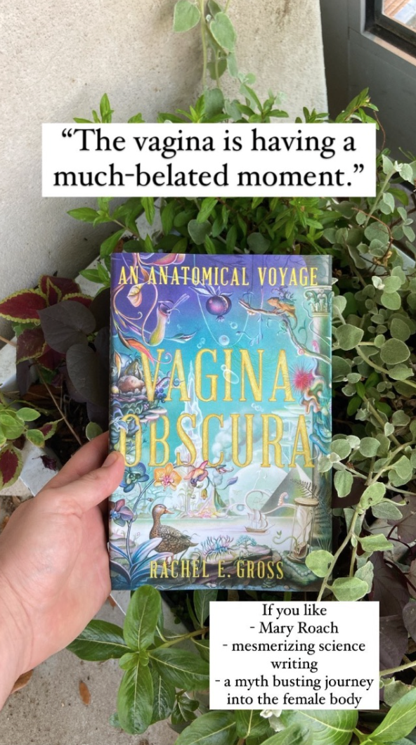 New Release Notes 3/29/22: Vagina Obscura: An Anatomical Voyage by Rachel E. Gross