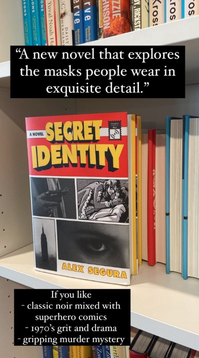 New Release Notes 3/29/22: Secret Identity by Alex Segura