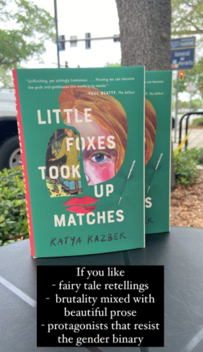 New Release Notes 4/5/22: Little Foxes Took Up Matches by Katya Kazbek