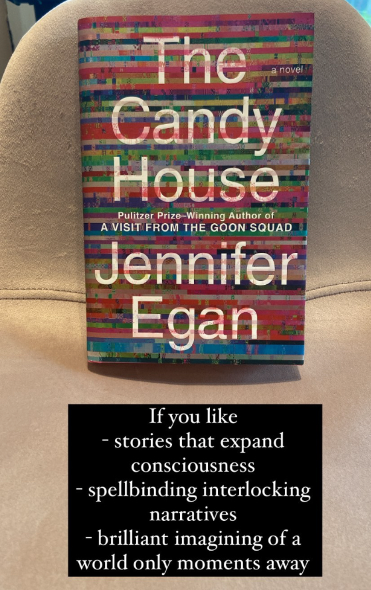 New Release Notes 4/5/22: The Candy House by Jennifer Egan