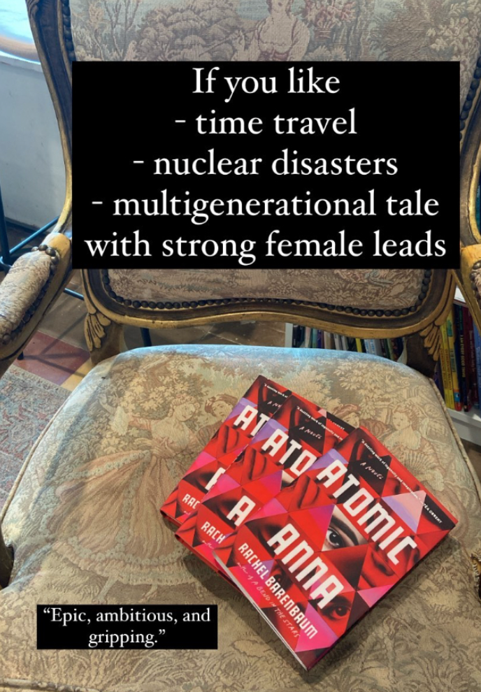 New Release Notes 4/5/22: Atomic Anna by Rachel Barenbaum