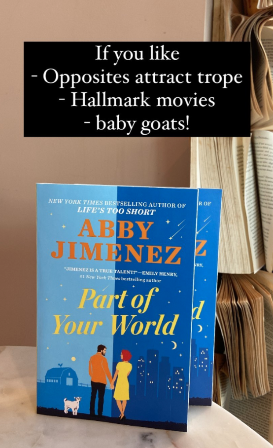 New Release Notes 4/19/22: Part of Your World by Abby Jimenez