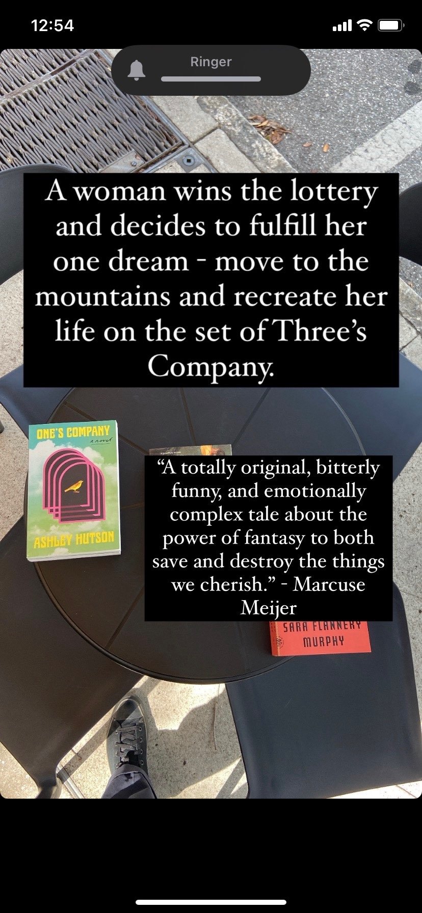 New Release Notes 6/14/2022: One's Company by Ashley Huston