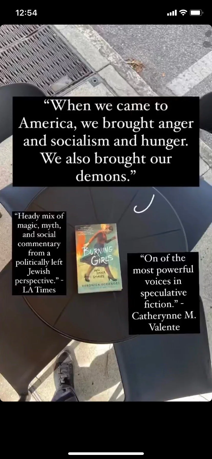 New Release Notes 6/14/2022: Burning Girls and Other Stories by Veronica Schanoes