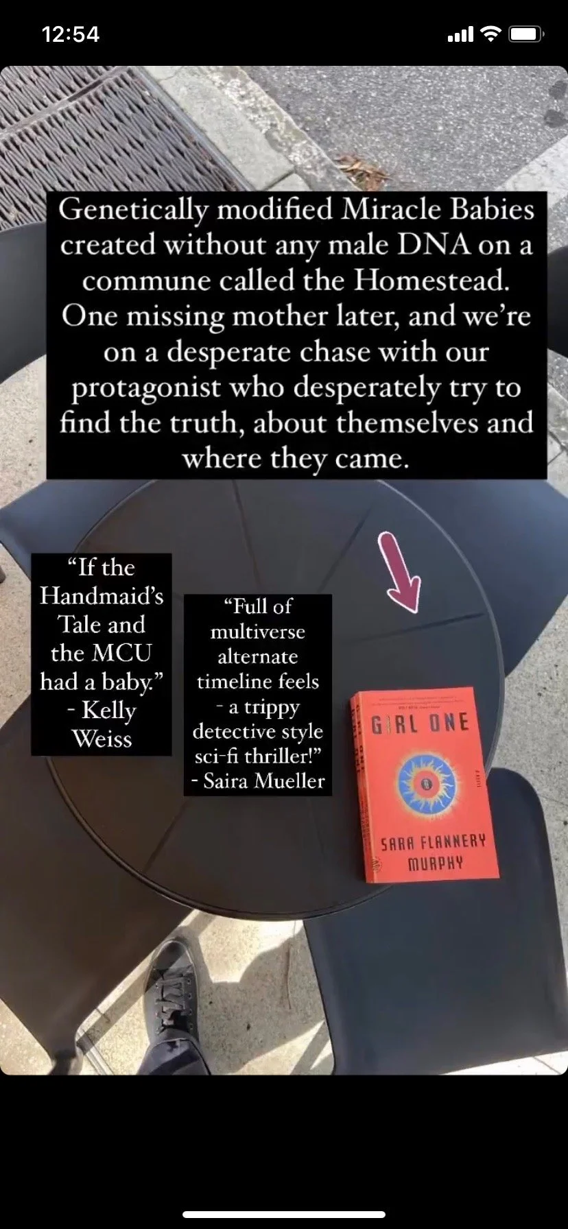 New Release Notes 6/14/2022: Girl One by Sara Flannery Murphy