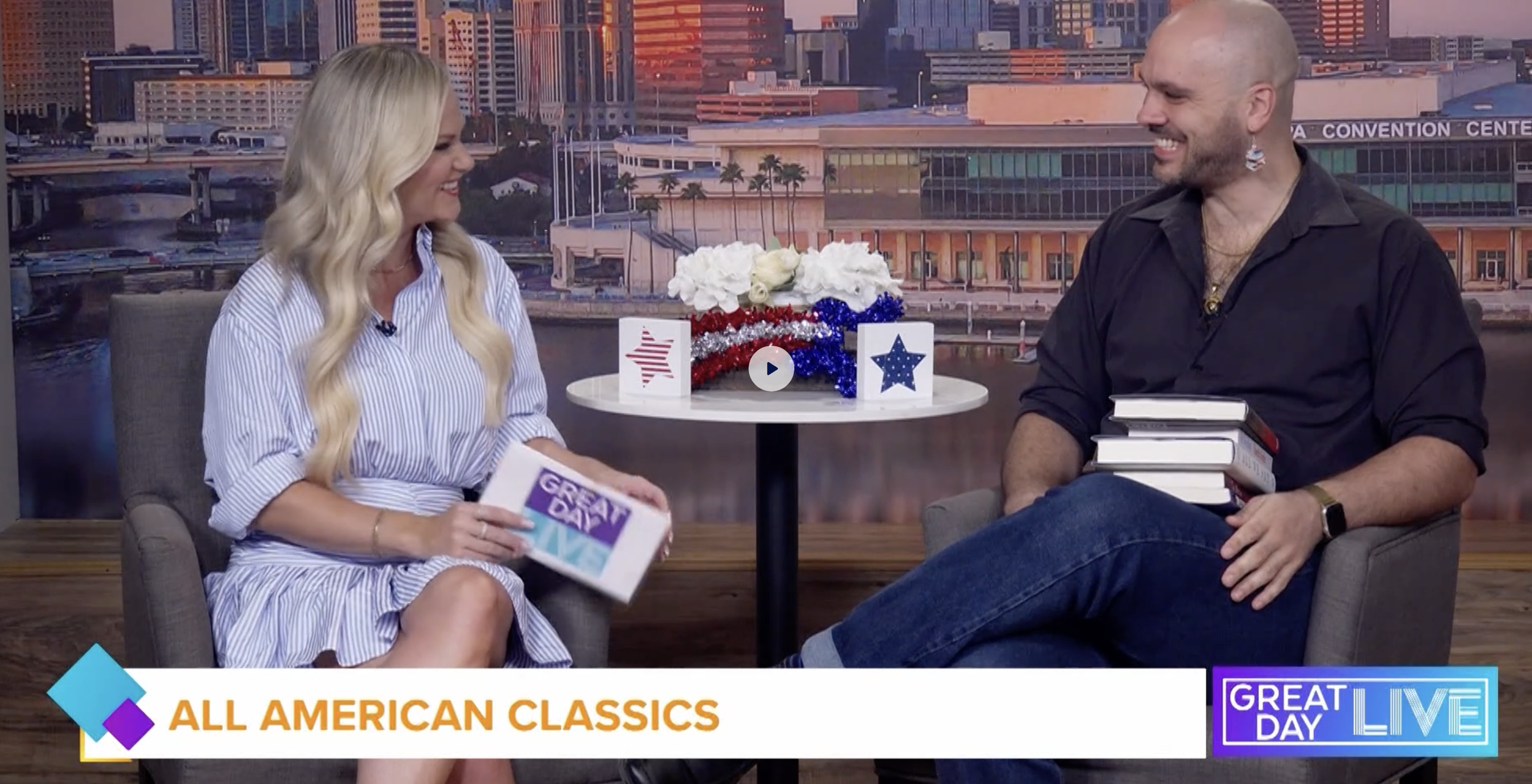 Greay Day Live - American History and 'The Great American Novel'