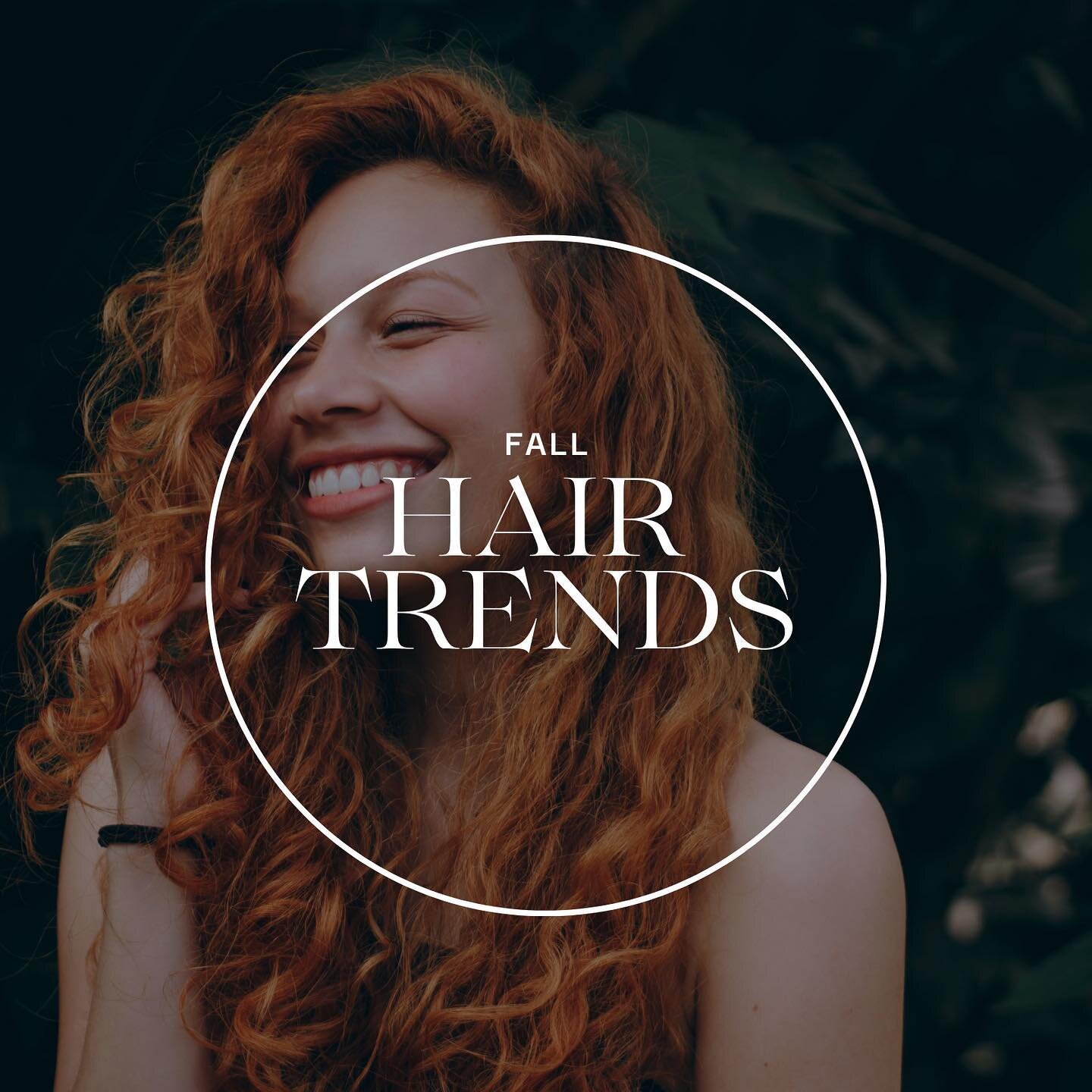 Fall 2023 is knocking, and with it comes a fresh wave of hair trends!✨ Here are some of our FAVORITE fall hair trends for this season&mdash;

🤎 The 90&rsquo;s are BACK! We are saying our goodbyes to blunt edge cuts, because this fall it is allll abo
