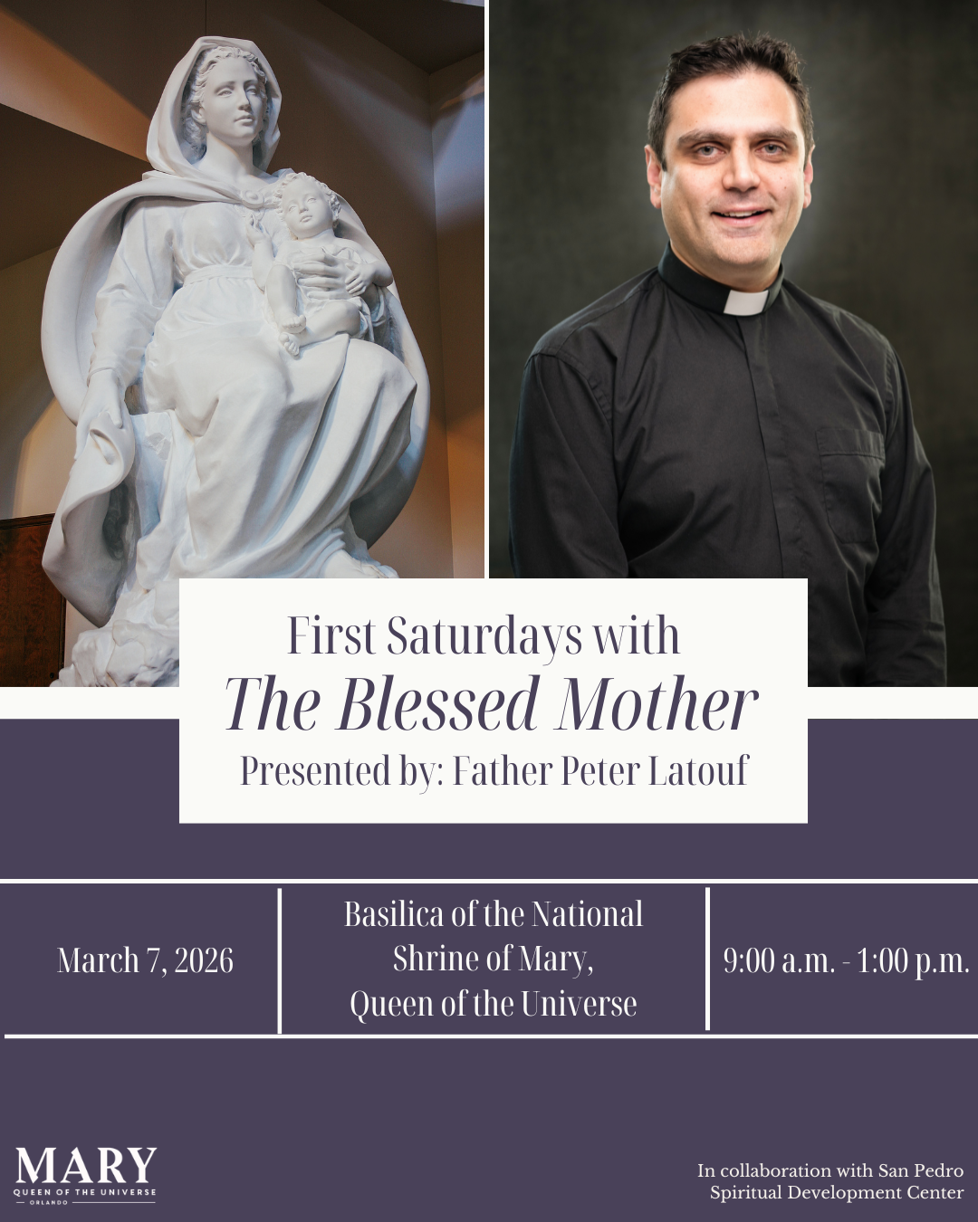 First Saturdays with the Blessed Mother: With Fr. Peter Latouf