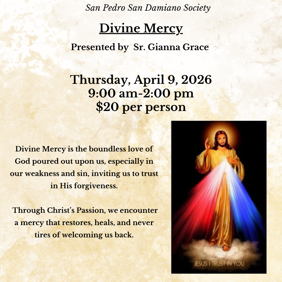 San Damiano Senior Day- Divine Mercy 