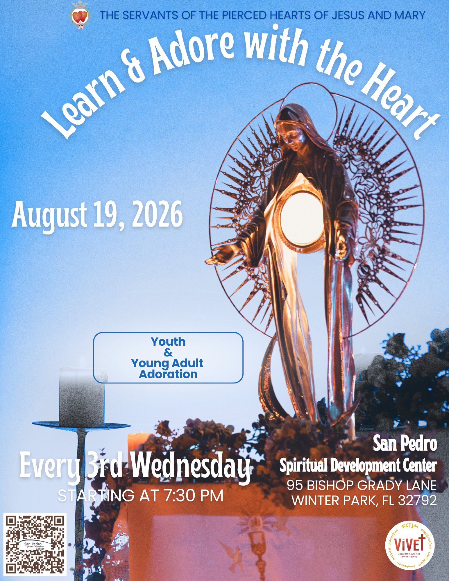 VIVET- Youth and Young Adult Formation &amp; Adoration  