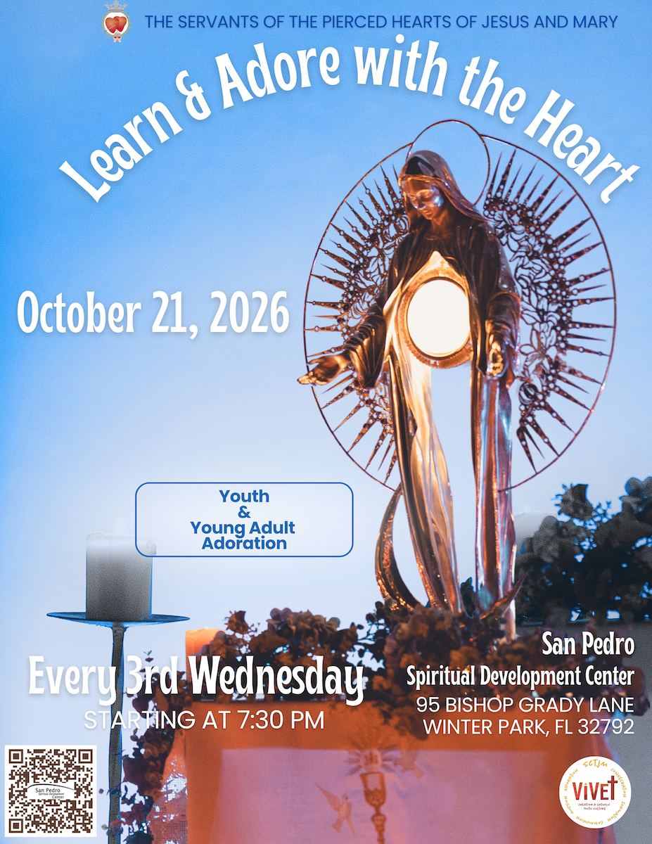 VIVET- Youth and Young Adult Formation &amp; Adoration  