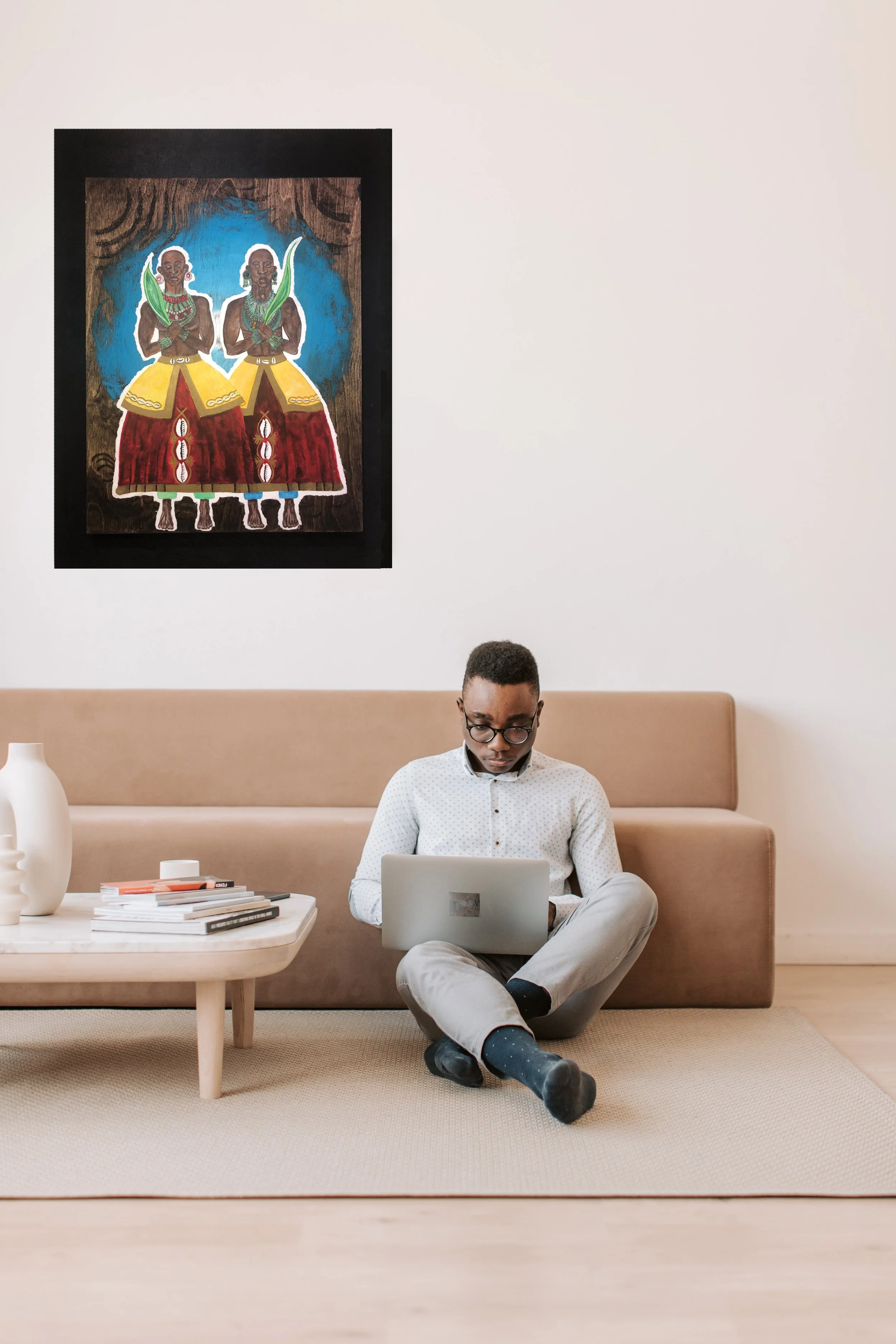 Ibeji - Original 24 X 18
