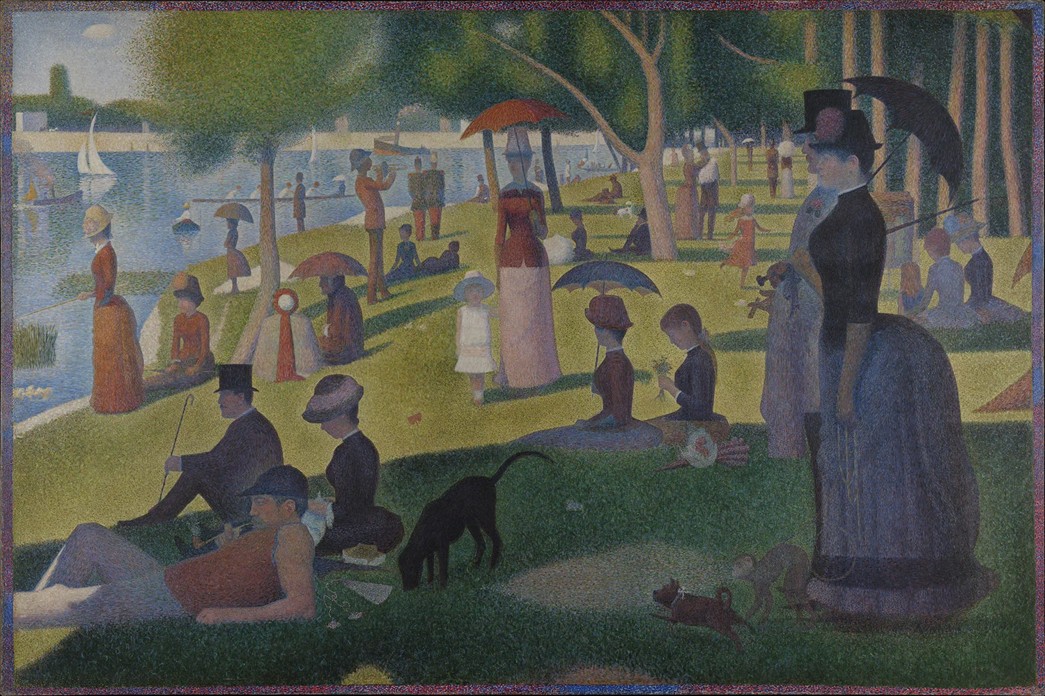 Georges Seurat A Sunday on La Grande_Jatte_1884 Google Art Project