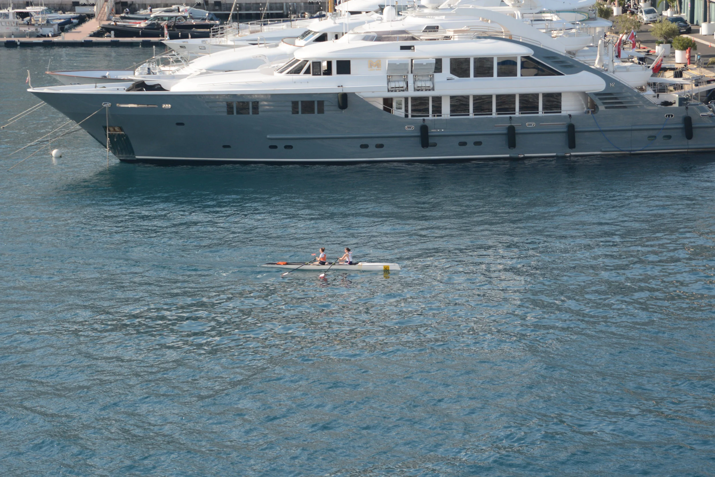 Boats in Monte Carlo