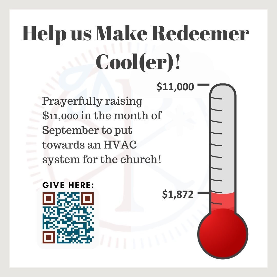 Exciting News! 🌟 Our church has been in need of an HVAC system for quite some time to fight off the heat in the summer and stay warm in the winter. However it's going to cost $25,000 to install a system like this for the church. 

Good news: the Gre