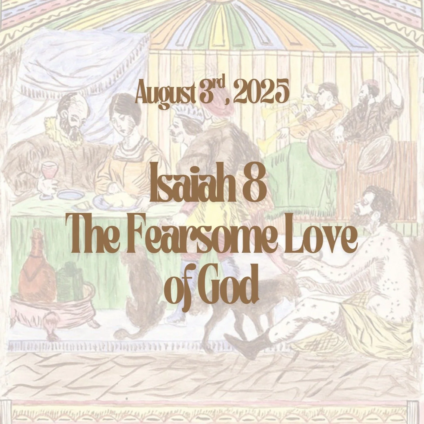 Let us prepare our hearts as we prepare to worship together on Sunday!