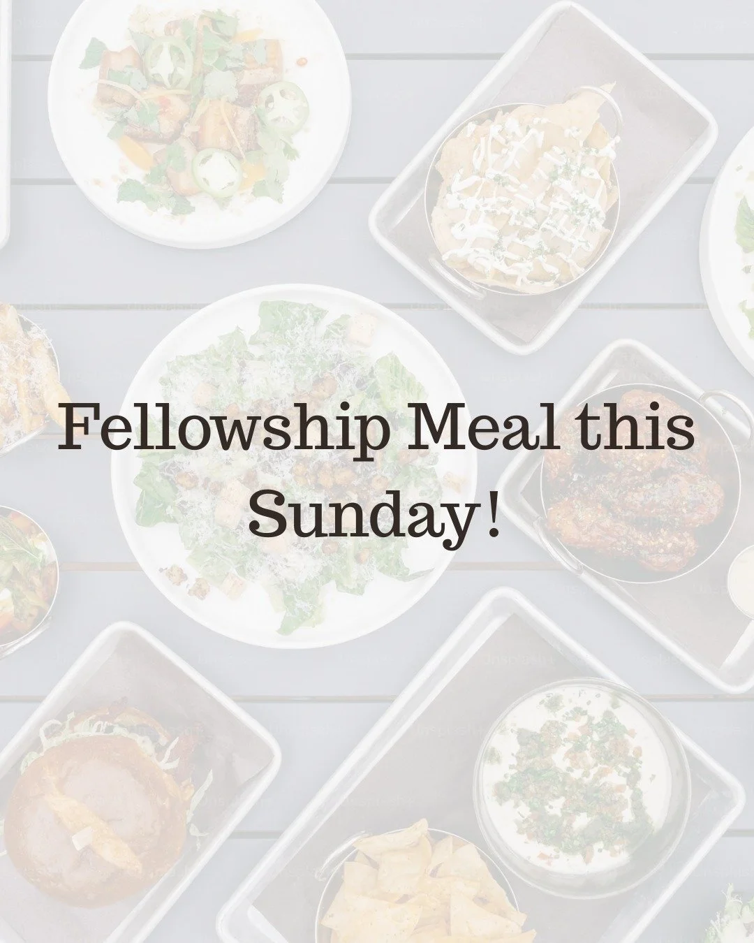 We&rsquo;ll be having our fellowship meal right after the service this Sunday, February 8th! New to Redeemer? Stick around and get to know our church family.

Sign up here: https://www.signupgenius.com/go/60B0945A5AA22A0FD0-61725661-february