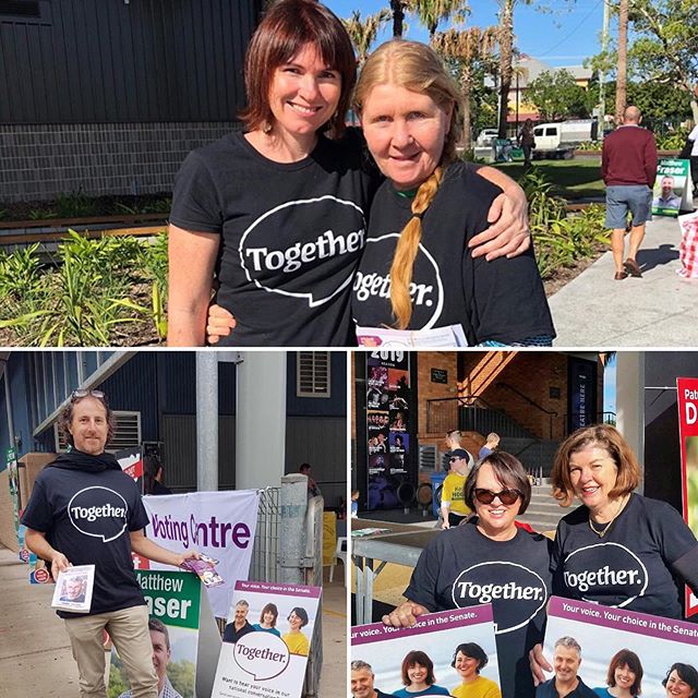 .
Together are making an appearance all over the State .
.
#auspol #auspolitics #hope #election2019 #elections2019 #electioncampaign #senate #australianpolitics #kindness #humanrights #voteforchange #peoplepower #grassroots #underdogs #votesforwomen 