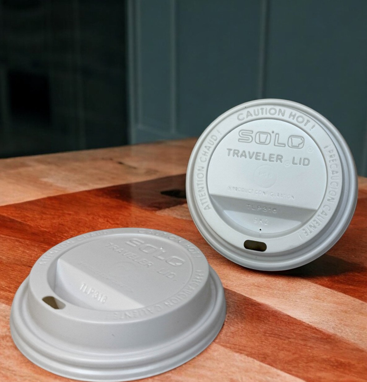 White Dome Lid- 100 lid.