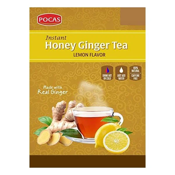 Pocas Honey Ginger Tea with Lemon Flavor
