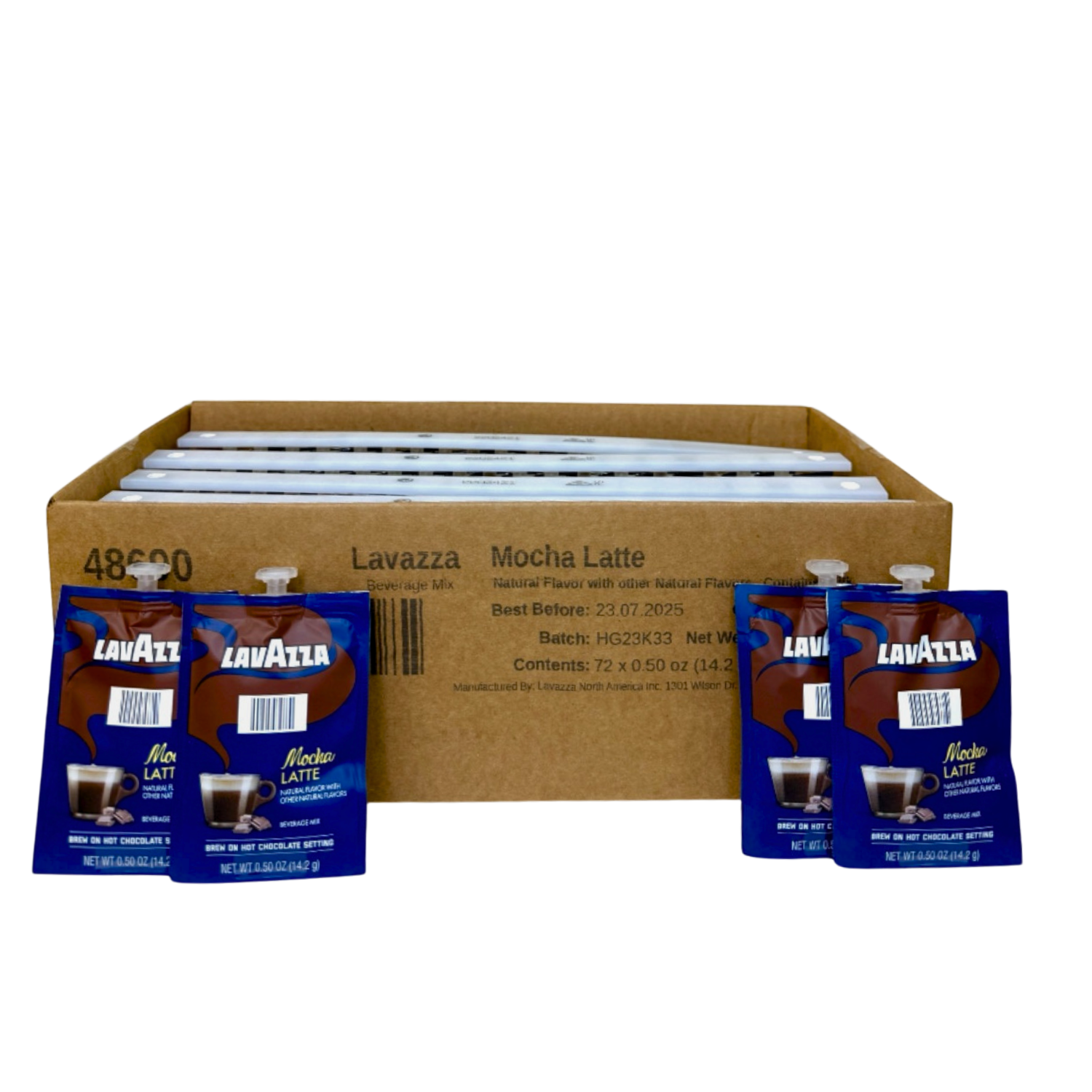 Lavazza Mocha Latte 72 Freshpacks for Flavia Brewers.