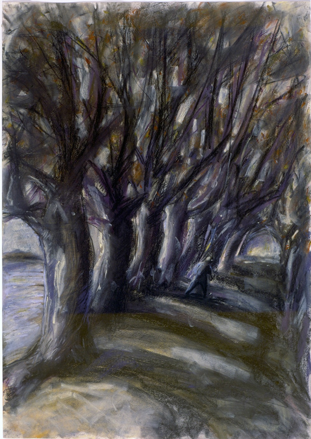 Avenue of Trees (pastels) ©irenejuliawise