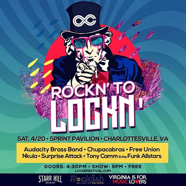 It&rsquo;s the Final Showdown 🔥💯 @chupacabrasmusic #rockntolockn in Charlottesville @sprintpavilion 4/20...FREE show &amp; your VOTES COUNT 🗳🏆 Winners perform @locknfestival 2019!! #Chupacabras will be sharing the stage w/ some amazing talent so 