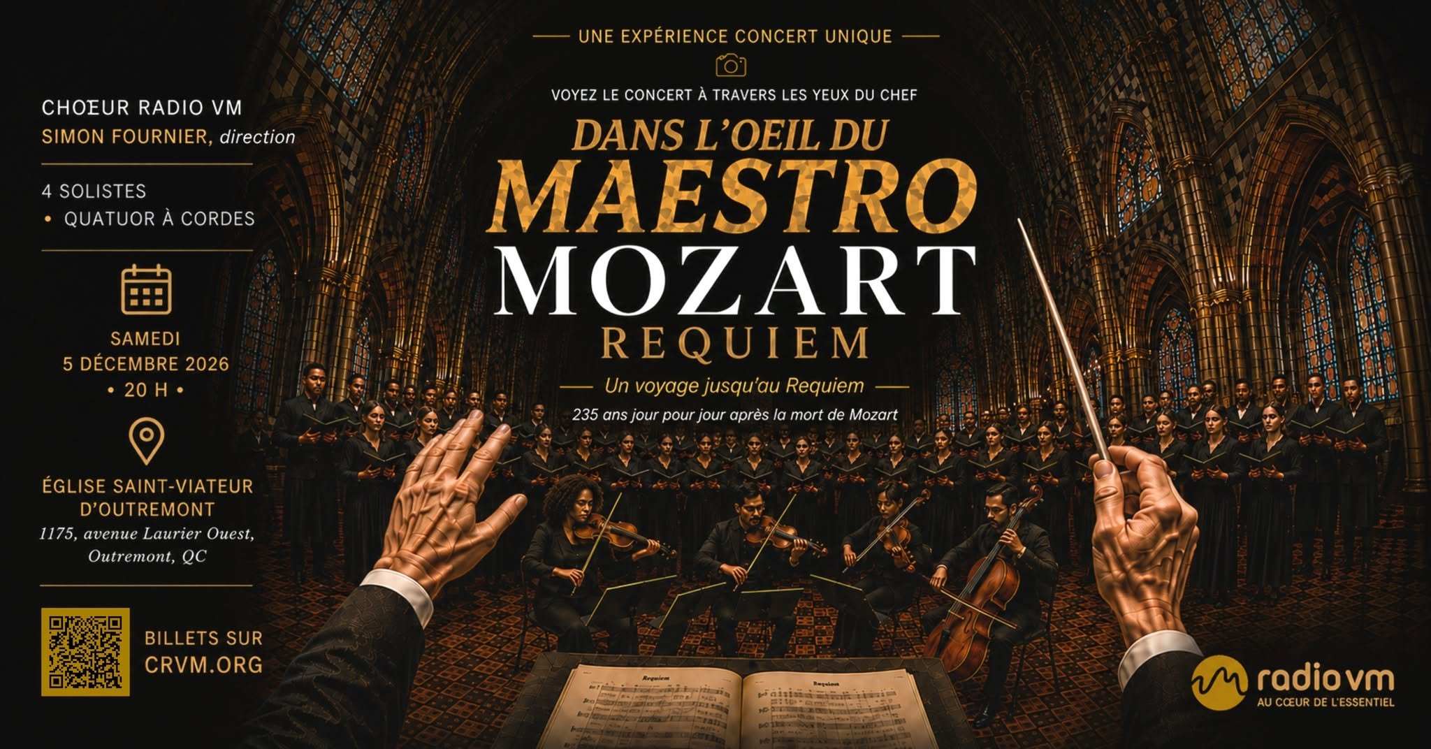 Requiem - Mozart l Montreal Outrement