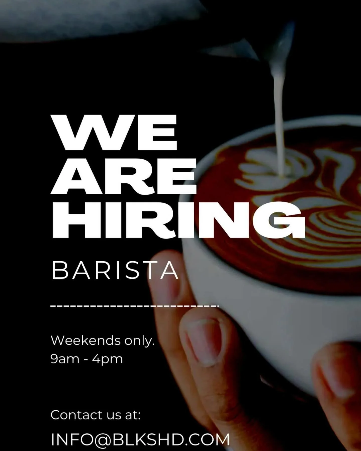 Come join our small family 🖤 

#hiring #jobs #recruiting #nowhiring #blackshed #blkshd #nj #pa #newjersey #stockton #buckscounty #hunterdoncounty