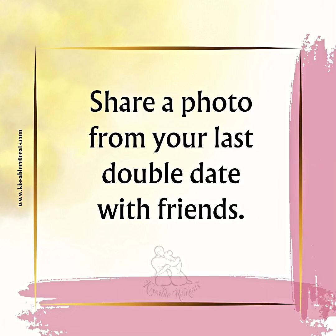 What's up Kissables💋 

Doubling the fun with our favorite couple! 🌟💑💑 Date nights are even better when shared. Tag your go-to double date partners and share a snapshot of the laughter, good times, and memories made together. Let's celebrate the j