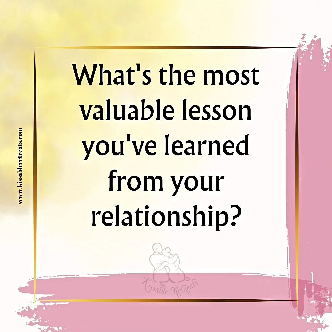 Hey Kissables💋 

Let's share the wisdom! What's the most valuable lesson you and your partner have learned in your relationship journey? Whether it's about communication, patience, or growth, your insights could inspire others. Let's celebrate the l