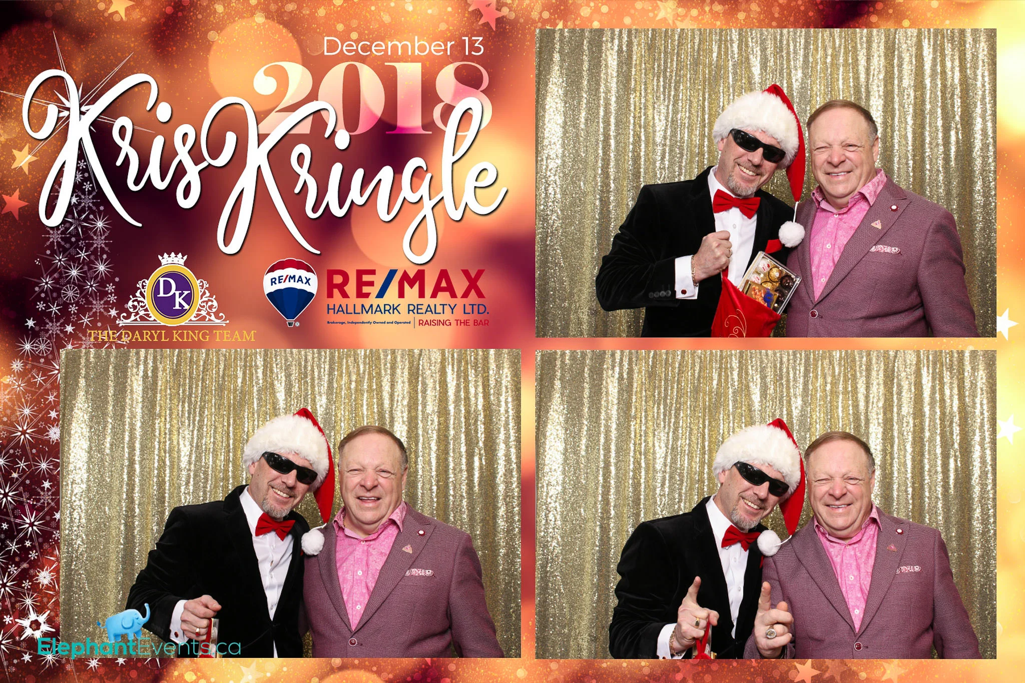 The Daryl King Team Real Estate corporate Holiday Party