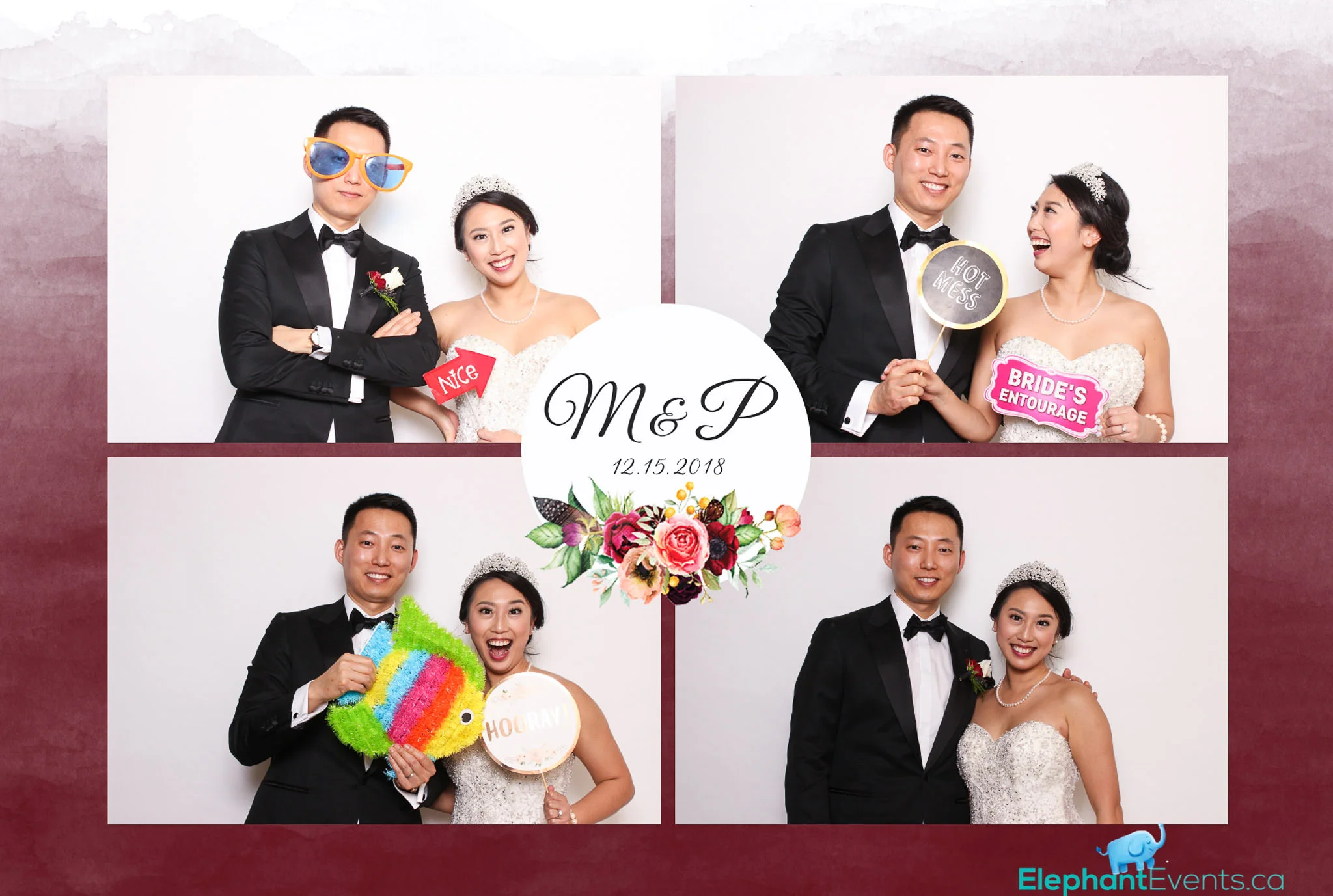 Graydon Hall Manor Wedding photobooth